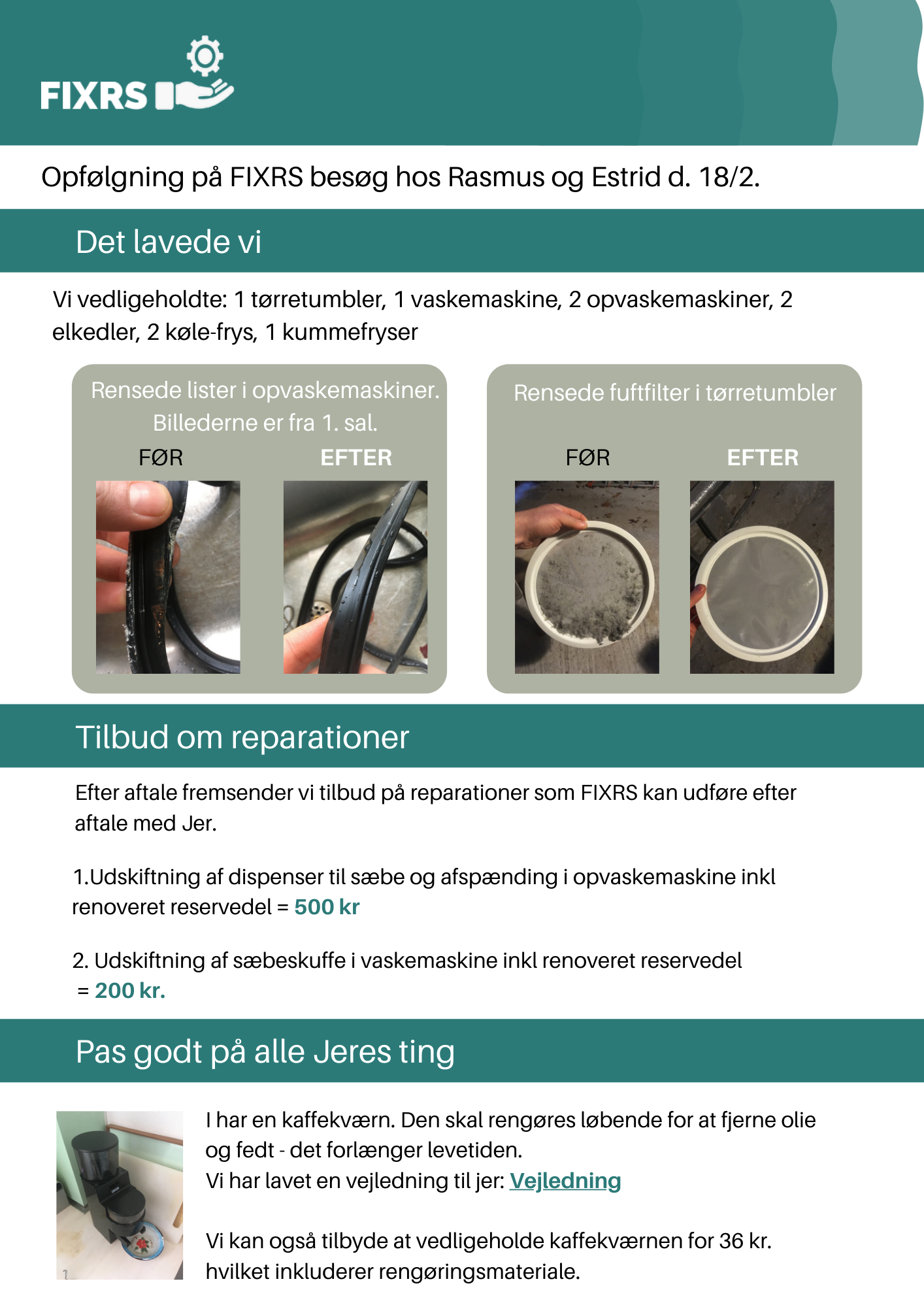 Besøgsrapport